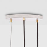 Tala US · Triple Pendant in Brass + Voronoi III | socius design in Rochester, MN