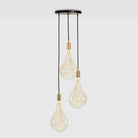 Tala US · Triple Pendant in Brass + Voronoi III | socius design in Rochester, MN