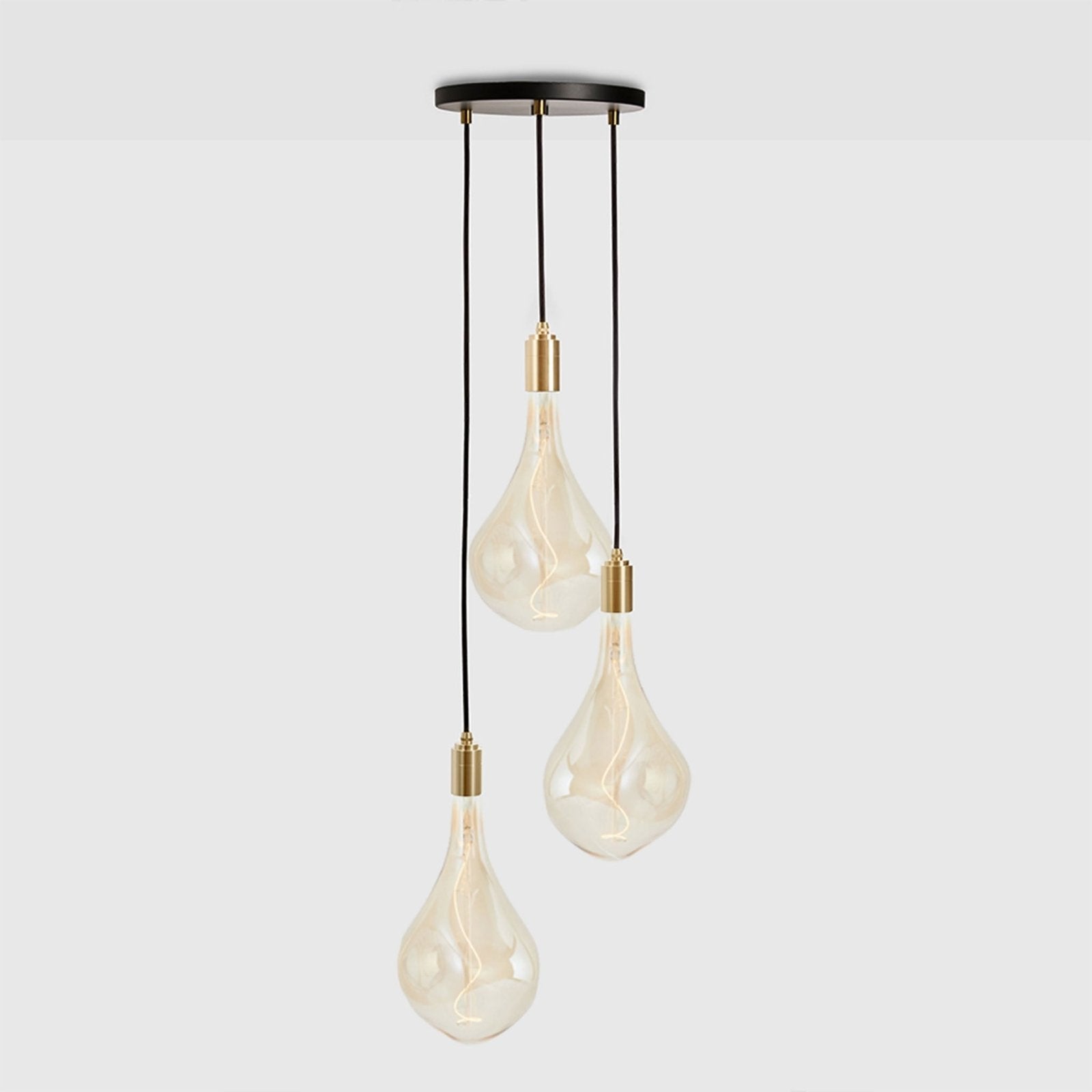 Tala US · Triple Pendant in Brass + Voronoi III | socius design in Rochester, MN