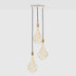 Tala US · Triple Pendant in Brass + Voronoi III | socius design in Rochester, MN