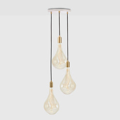 Tala US · Triple Pendant in Brass + Voronoi III | socius design in Rochester, MN