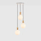 Tala US · Triple Pendant in Oak + Sphere IV - White Canopy | socius design in Rochester, MN