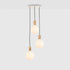 Tala US · Triple Pendant in Oak + Sphere IV - White Canopy | socius design in Rochester, MN