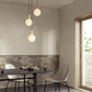 Tala US · Triple Pendant in Oak + Sphere IV - White Canopy | socius design in Rochester, MN