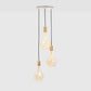 Tala US · Triple Pendant in Oak + Voronoi II - White Canopy | socius design in Rochester, MN