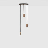 Tala US · Triple Pendant in Walnut - Black Canopy | socius design in Rochester, MN
