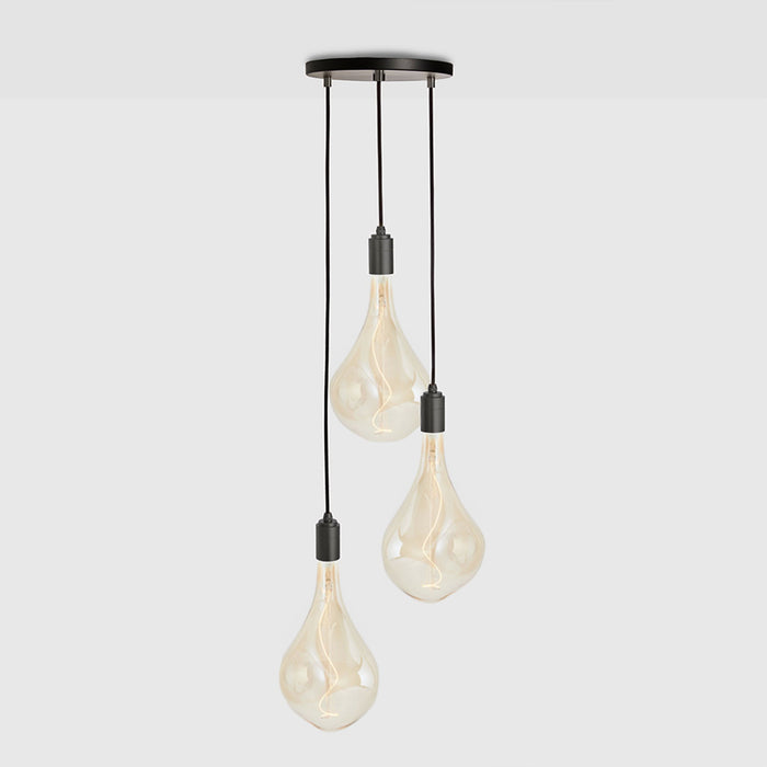 Triple Pendant in Graphite + Voronoi III · Tala US