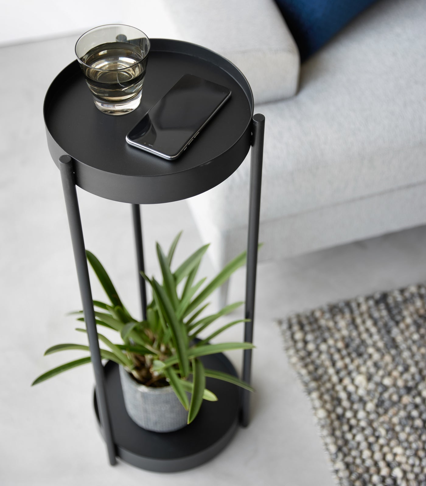 Yamazaki Home · Two - Tier Steel Rolling Plant Stand (28" H) · Yamazaki Home | socius design in Rochester, MN