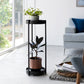 Yamazaki Home · Two - Tier Steel Rolling Plant Stand (28" H) · Yamazaki Home | socius design in Rochester, MN