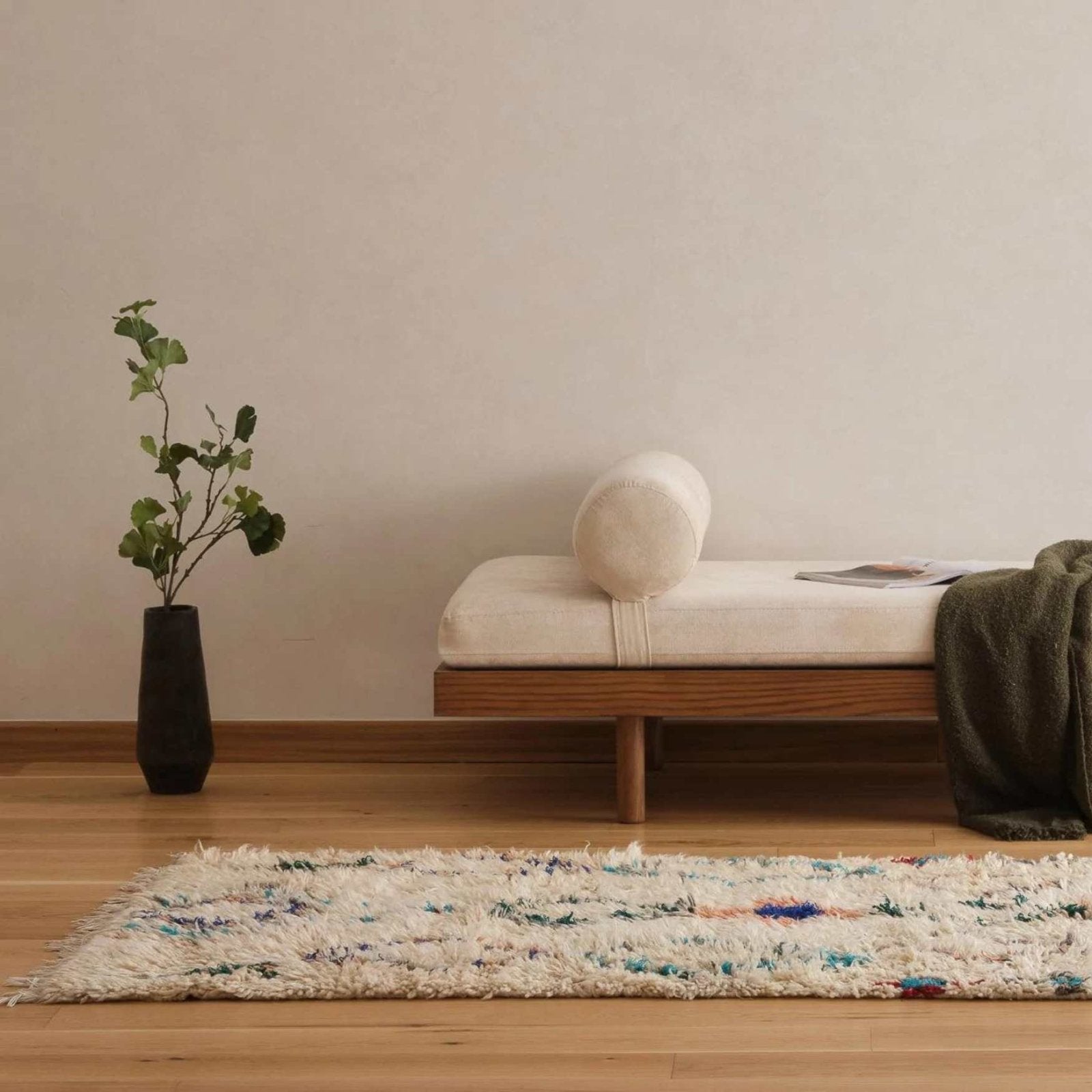 Revival · Vintage Hand - Knotted Moroccan Wool Rug · 3'11" x 8'8" | socius design in Rochester, MN