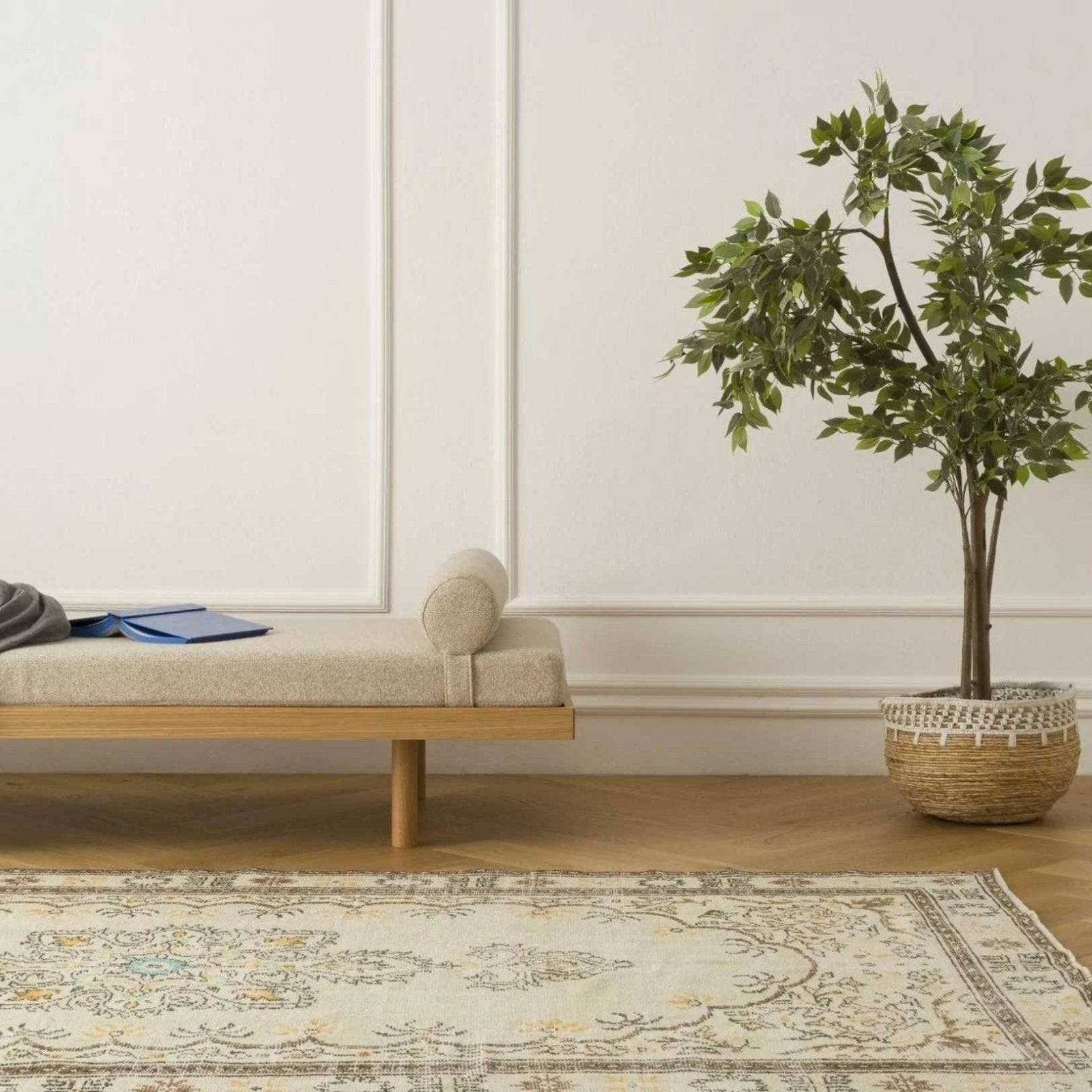 Revival · Vintage Turkish Hand - Knotted Wool Rug · 5' X 9'4" | socius design in Rochester, MN