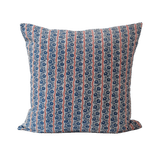 Soil to Studio · Vipin Hand Block - Printed Linen Pillow · Indigo | socius design in Rochester, MN