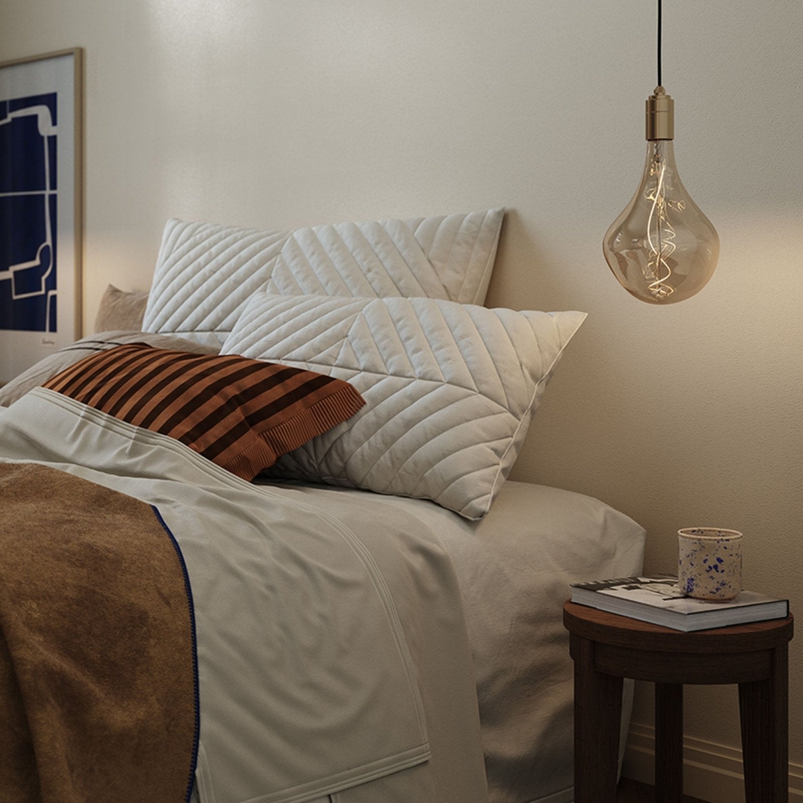 Tala US · Voronoi II Plug - In Pendant in Brass | socius design in Rochester, MN