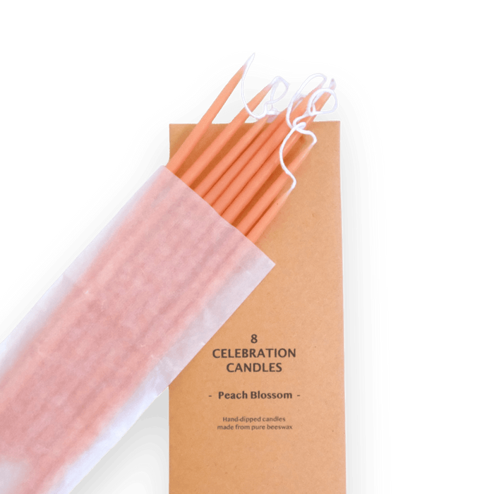 Wax Atelier · Wax Atelier Beeswax Celebration Candles • Peach Blossom | socius design in Rochester, MN