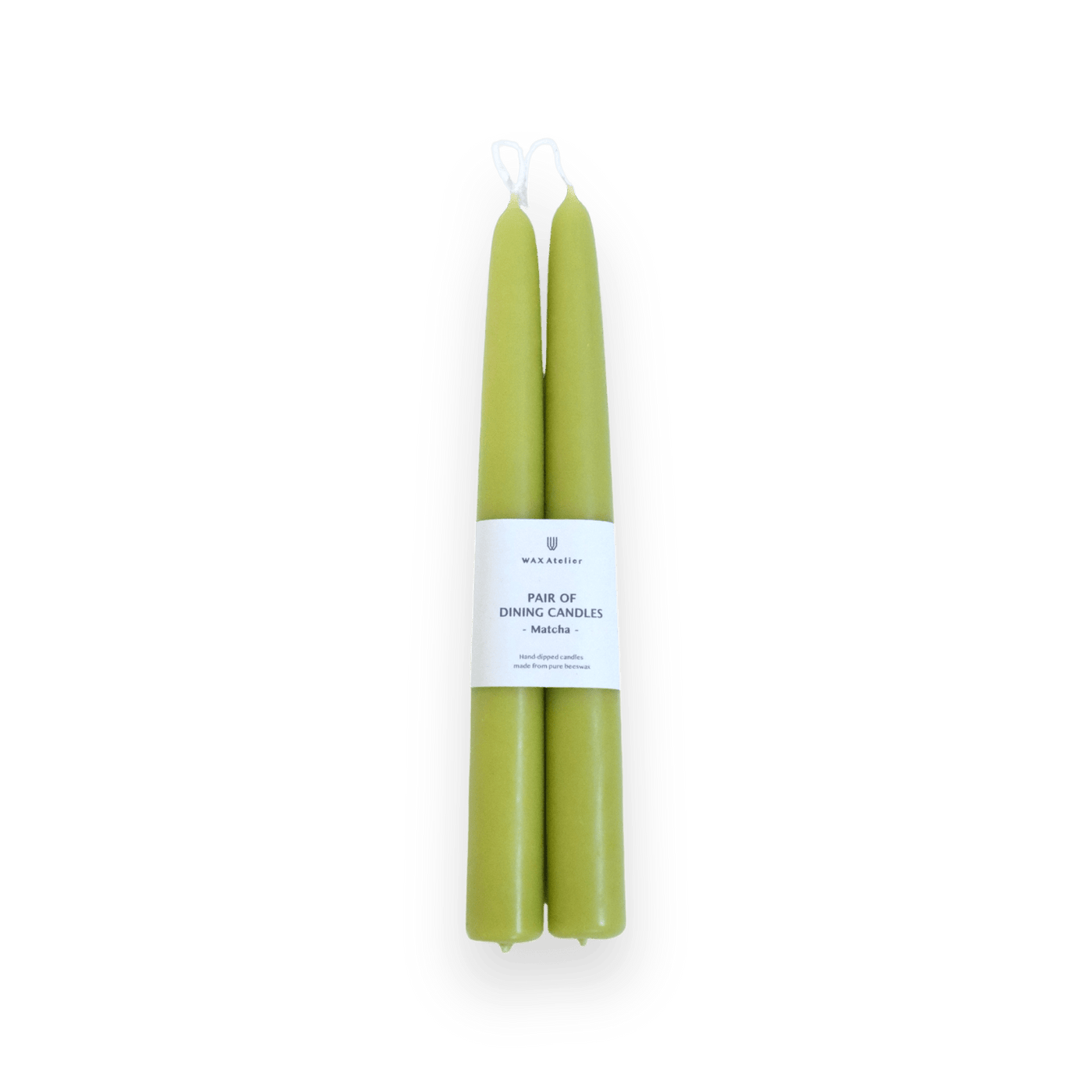 Wax Atelier · Wax Atelier Beeswax Dining Candles · Matcha | socius design in Rochester, MN