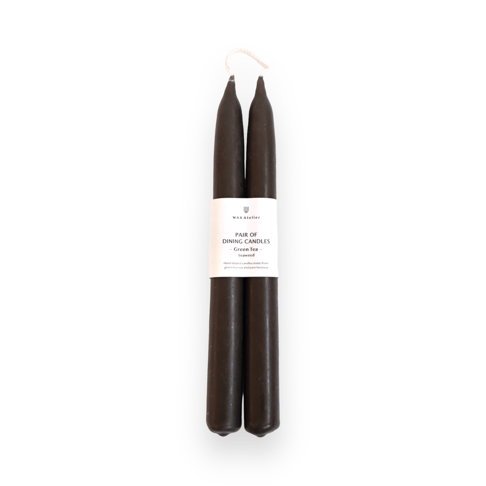 Wax Atelier · Wax Atelier Beeswax Dinning Candles · Seaweed | socius design in Rochester, MN