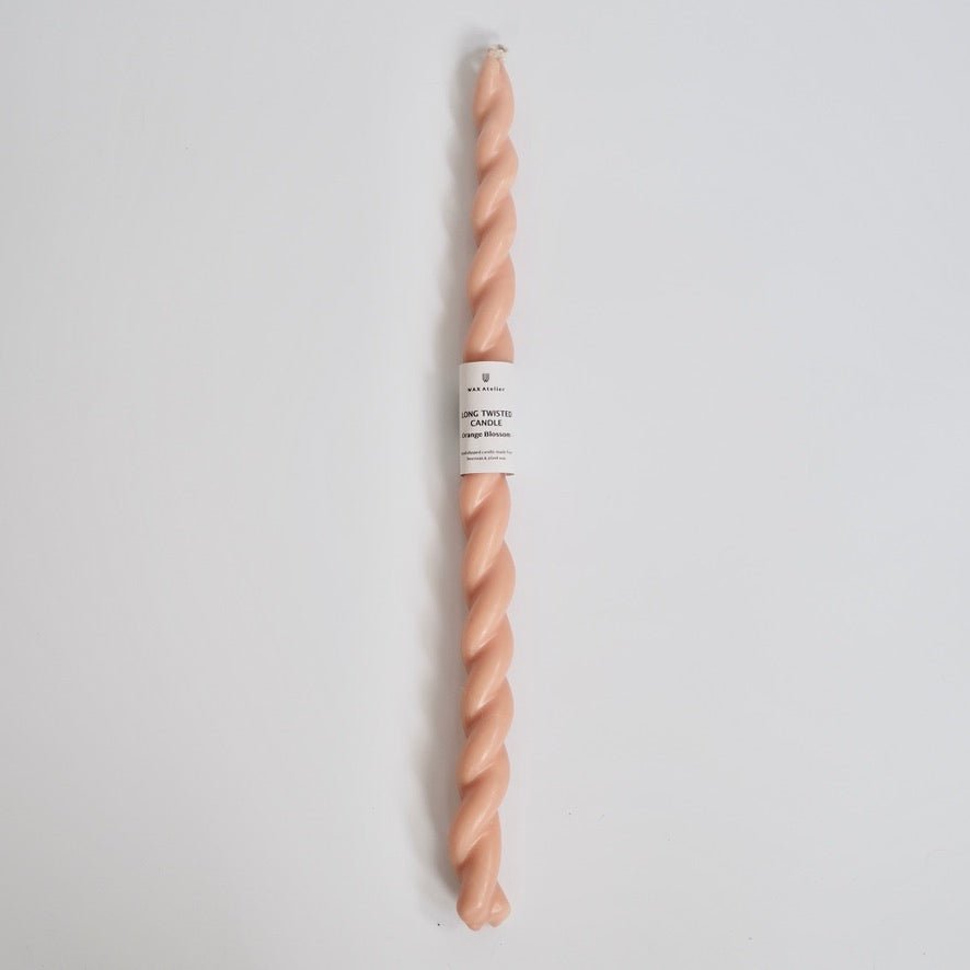Wax Atelier · Wax Atelier Long Twisted Beeswax Candle · Orange Blossom | socius design in Rochester, MN