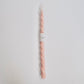 Wax Atelier · Wax Atelier Long Twisted Beeswax Candle · Pink Blossom | socius design in Rochester, MN