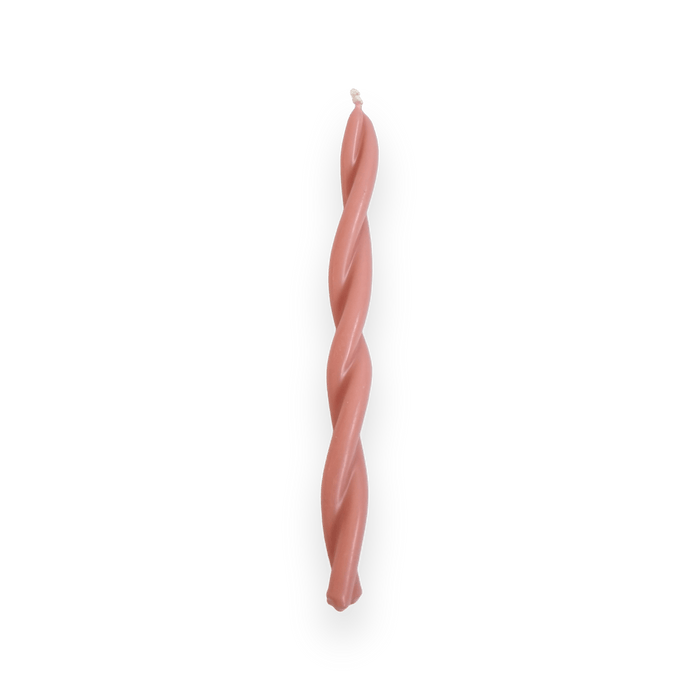Wax Atelier · Wax Atelier Twisted Beeswax Candle · Madder | socius design in Rochester, MN
