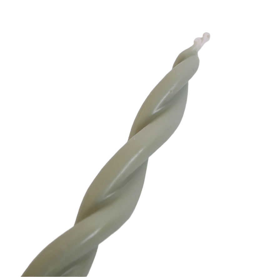 Wax Atelier · Wax Atelier Twisted Beeswax Candle · Sage | socius design in Rochester, MN