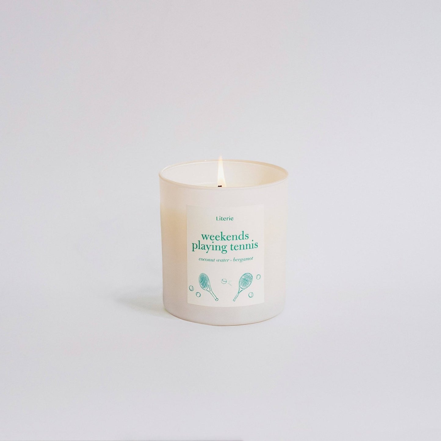 Literie · Weekends Playing Tennis | Fragrant Candle | socius design in Rochester, MN