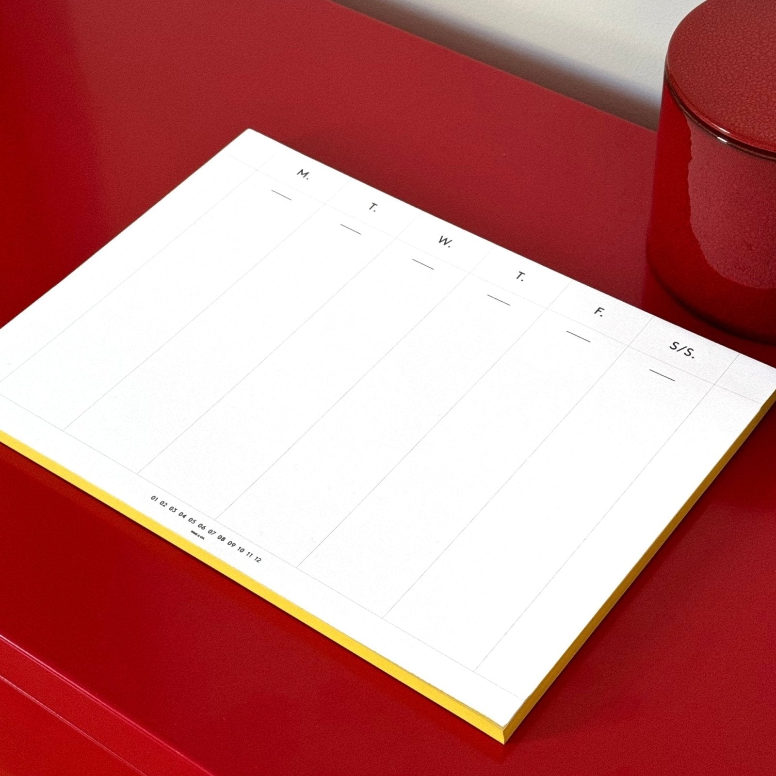 Wms&Co. · Weekly Desk Planner | socius design in Rochester, MN