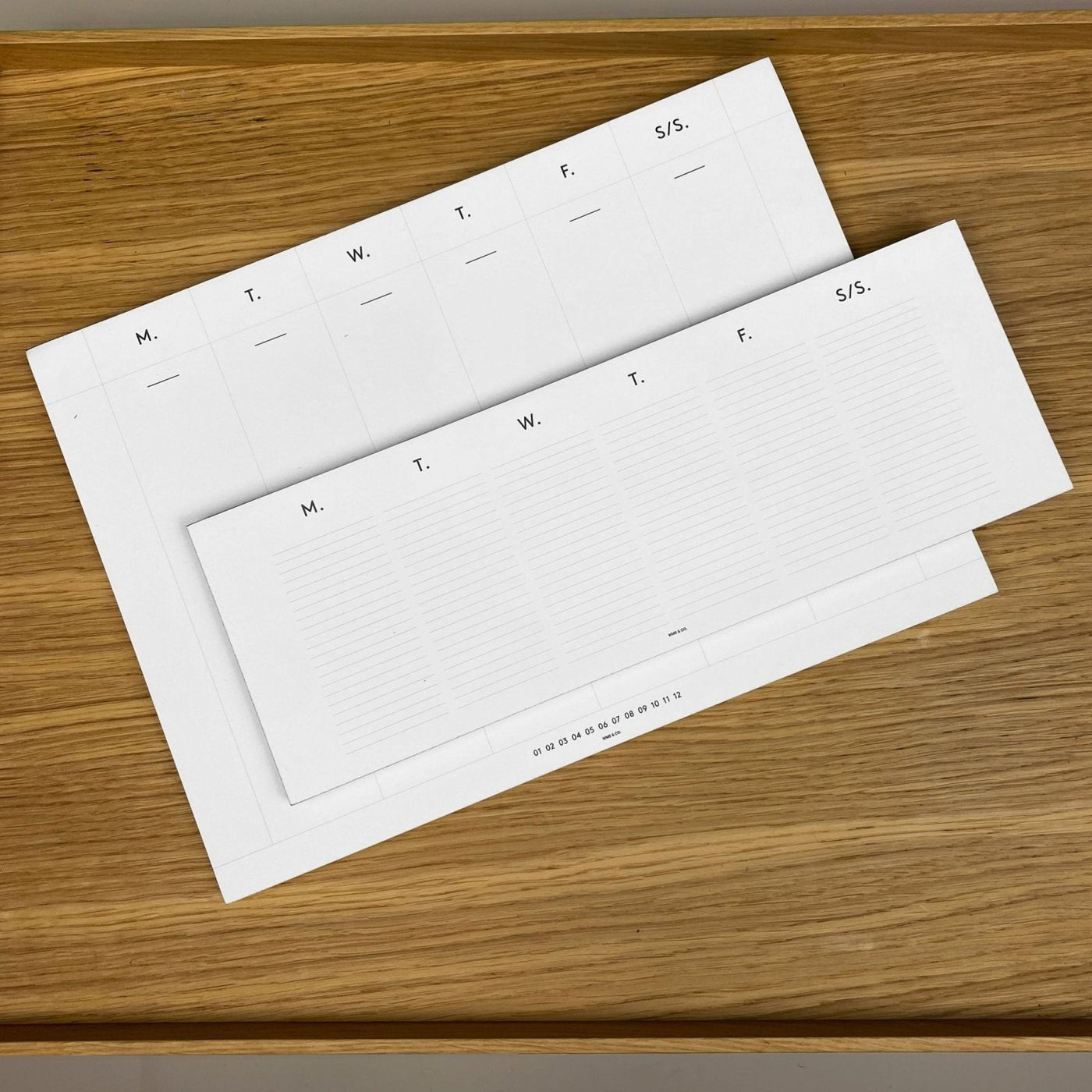 Wms&Co. · Weekly Desk Planner | socius design in Rochester, MN