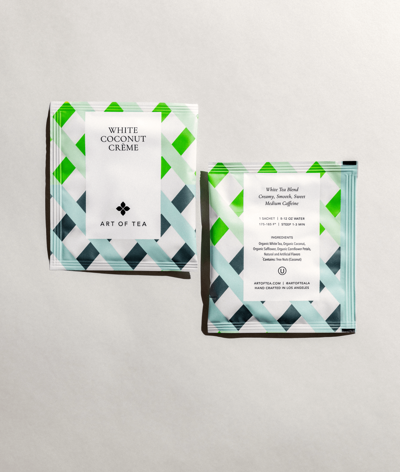 Art of Tea · White Coconut Crème Eco Teabag Sachets | socius design in Rochester, MN