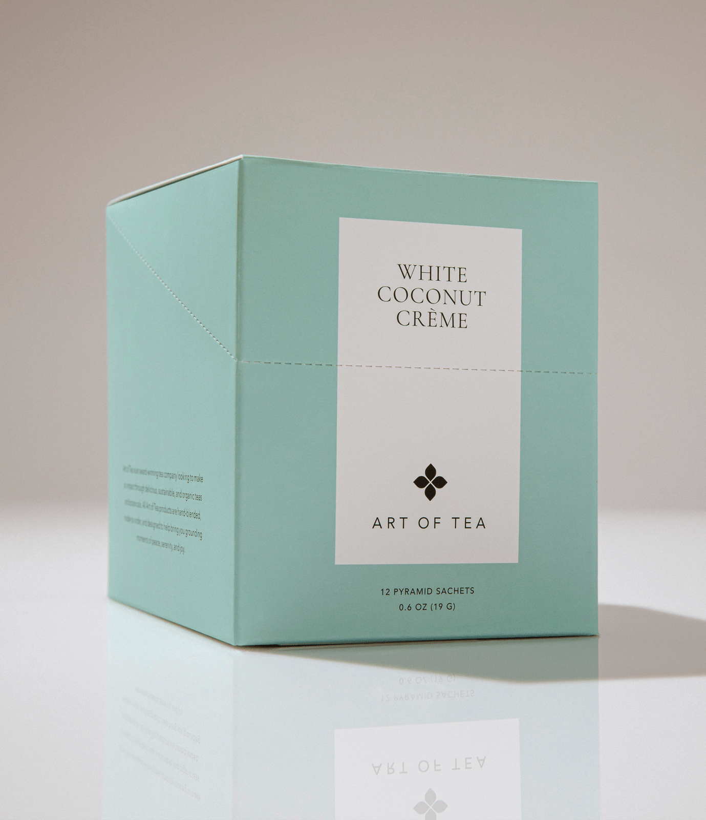 Art of Tea · White Coconut Crème Eco Teabag Sachets | socius design in Rochester, MN