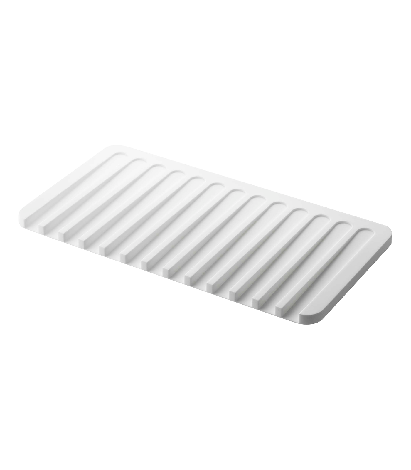 Yamazaki Home · White Self - Draining Silicone Drying Board · Yamazaki Home | socius design in Rochester, MN
