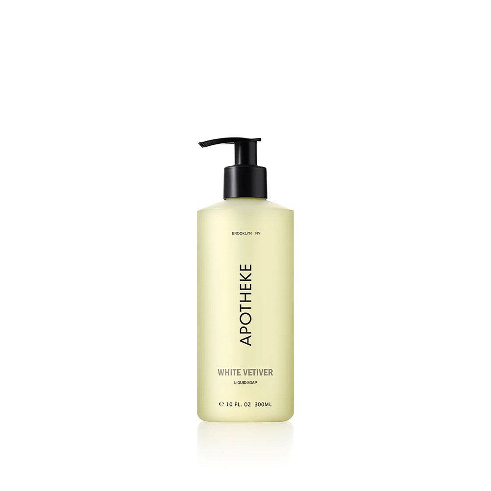 APOTHEKE · White Vetiver Liquid Soap | socius design in Rochester, MN