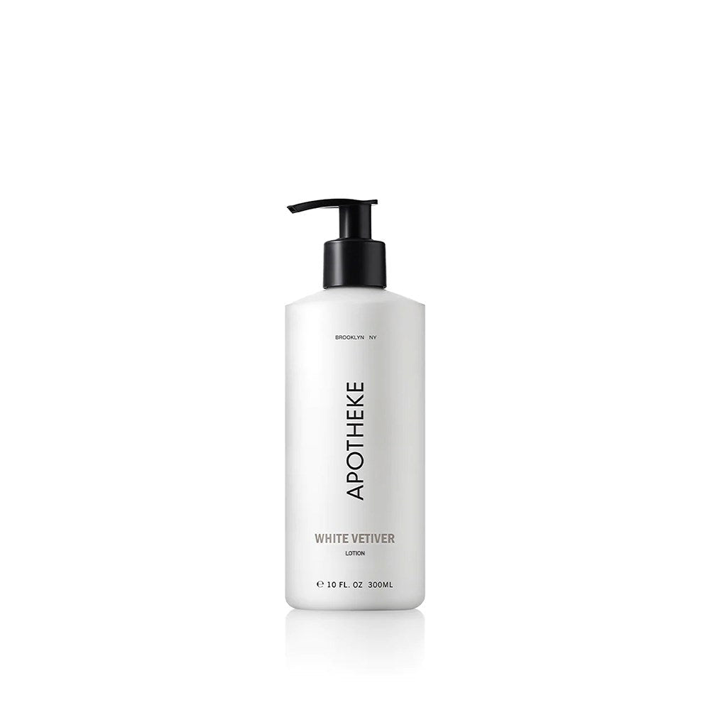 APOTHEKE · White Vetiver Lotion | socius design in Rochester, MN