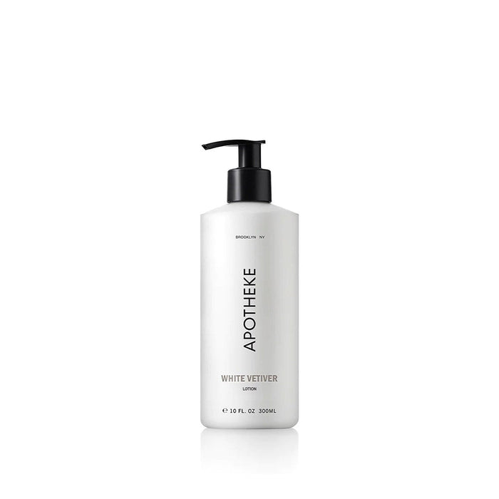 APOTHEKE · White Vetiver Lotion | socius design in Rochester, MN