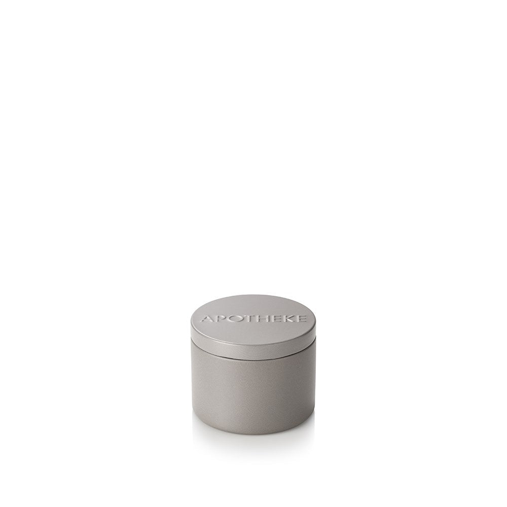 APOTHEKE · White Vetiver Mini Tin Candle | socius design in Rochester, MN