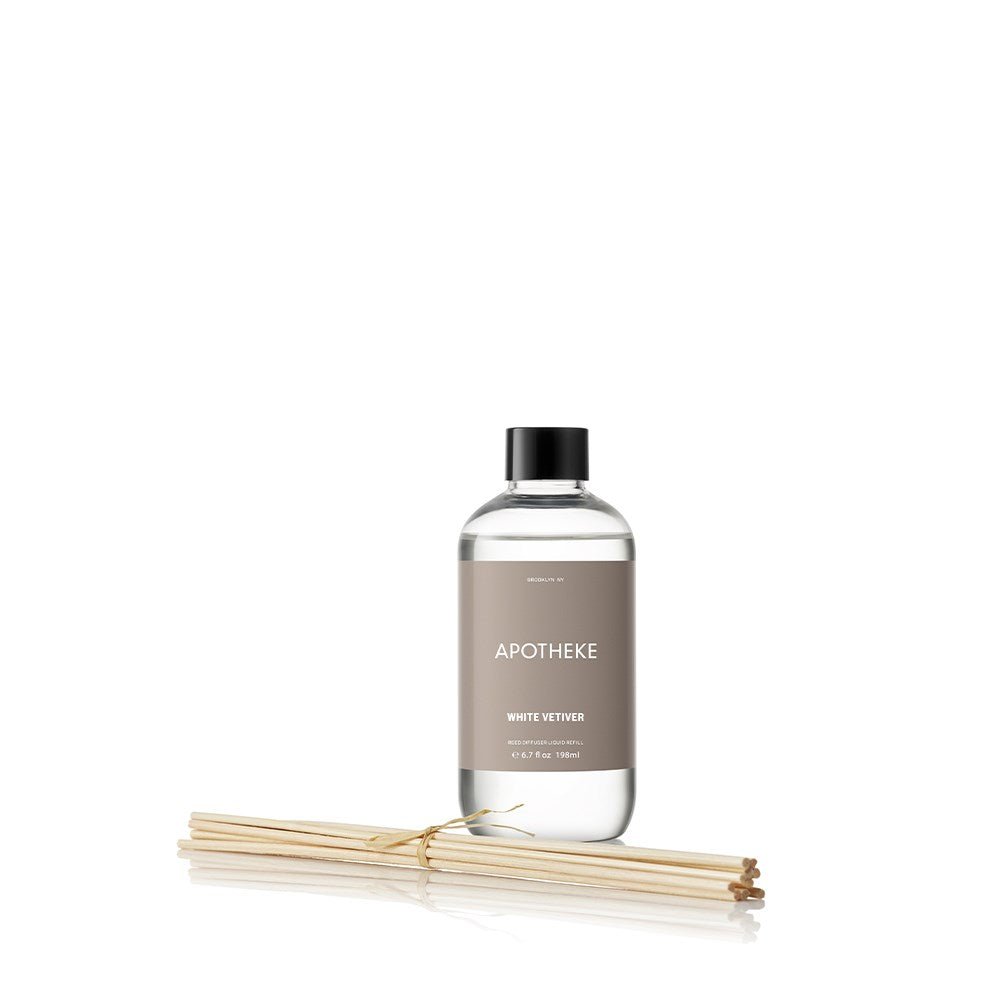 APOTHEKE · White Vetiver Reed Diffuser Refill | socius design in Rochester, MN