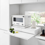Yamazaki Home · Wide Steel Countertop Drawer with Pull - Out Shelf | socius design in Rochester, MN