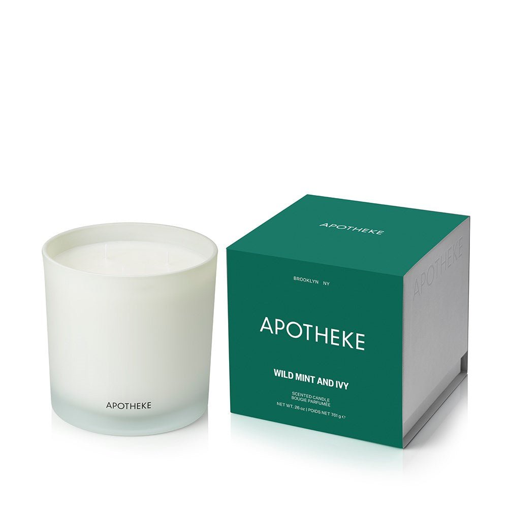 APOTHEKE · Wild Mint and Ivy 3-Wick Candle | socius design in Rochester, MN