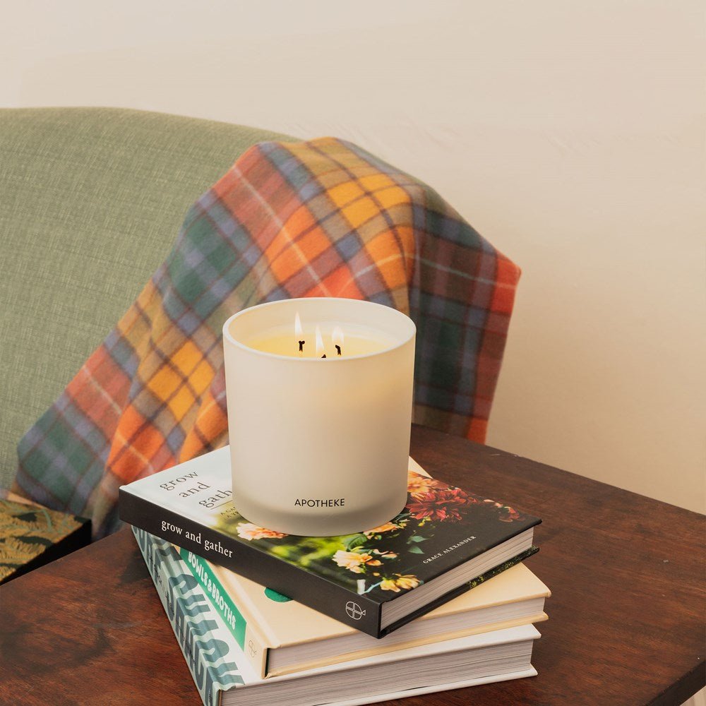 APOTHEKE · Wild Mint and Ivy 3-Wick Candle | socius design in Rochester, MN