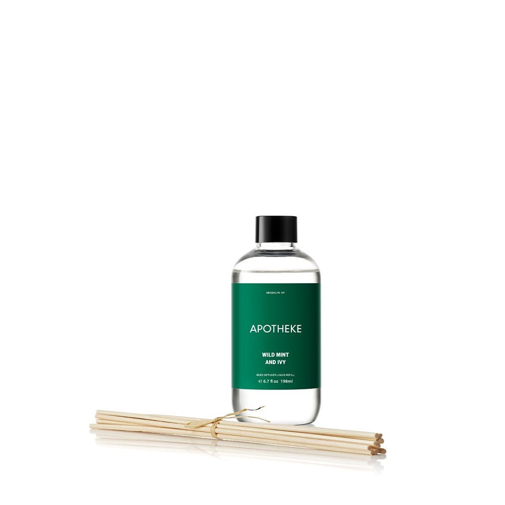 APOTHEKE · Wild Mint and Ivy Reed Diffuser Refill | socius design in Rochester, MN