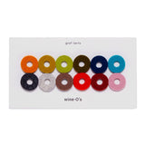 Midcentury Wine-O's Merino Wool Felt Round Wine Markers · Graf Lantz