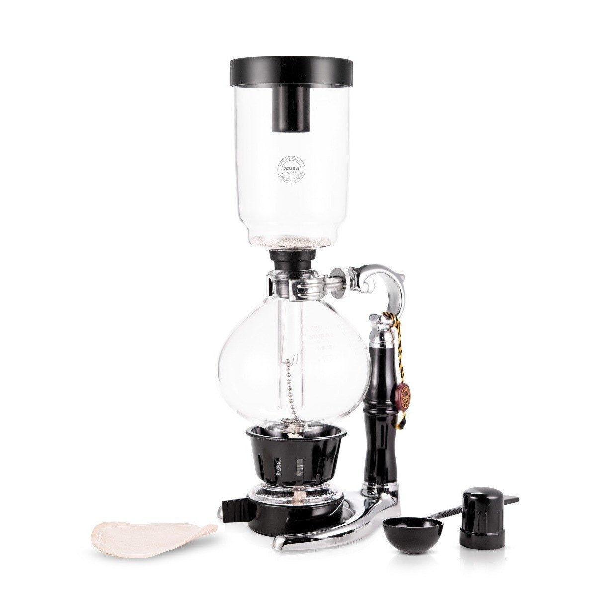 Espresso Parts · Yama Glass 5 Cup Tabletop Siphon Coffee Maker (Alcohol Burner) | socius design in Rochester, MN