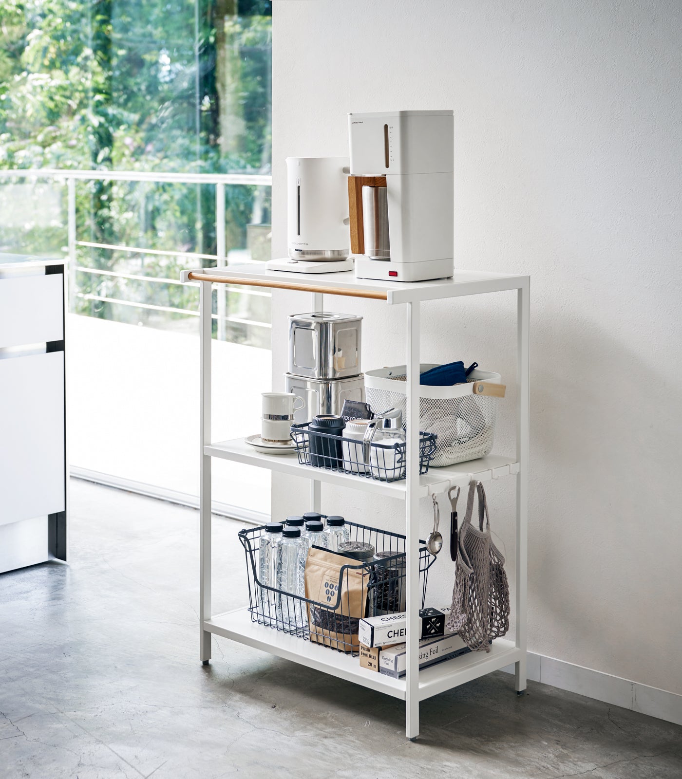 Steel 35” High Storage Rack